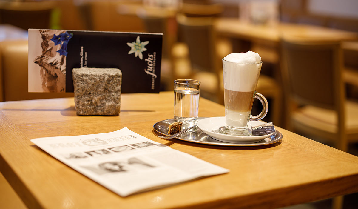 Der Standort an der Bahnhofstrasse 28 Bäckerei Fuchs Zermatt