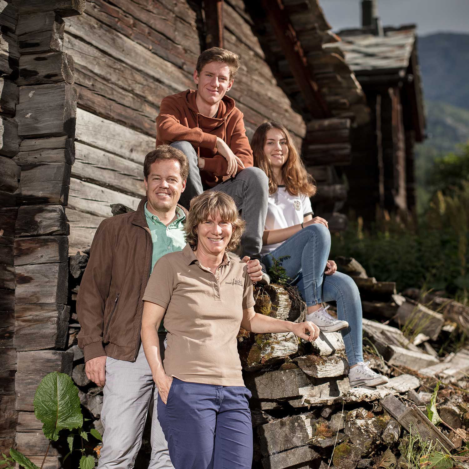 Familie Fuchs der Bäckerei Fuchs in Zermatt
